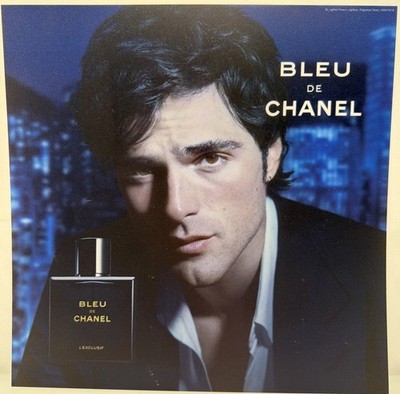 Bleu de Chanel Jacob Elordi Retail Display Authentic Store Visual Merchandising