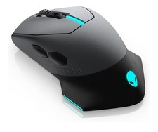 Alienware Wired/Wireless Gaming Mouse AW610M, 16000 DPI Optical Sensor, 350 Hour