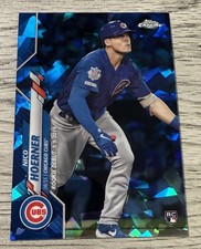 2020 Topps Chrome Update Sapphire Edition Nico Hoerner Rookie Debut #U-251 ⚾️ RC