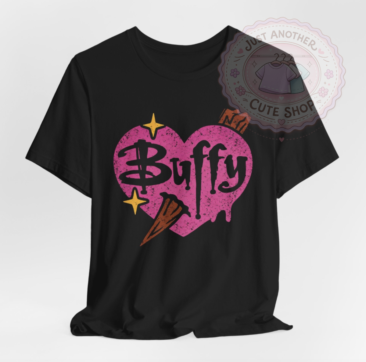 Buffy the Vampire Slayer T-Shirt ♡ Vintage Heart Logo ✩ 90s