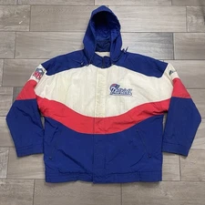 VINTAGE! New England Patriots APEX One NFL Pro Line Puffer Jacket Size XL 90s