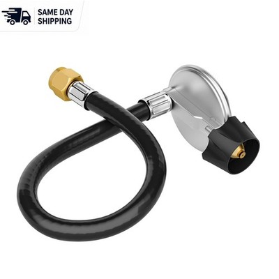 Quick-Install 14.5'' Hose & Brass Regulator - Compatible with Weber Grills Only