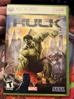The Incredible Hulk (Microsoft Xbox 360, 2008) - W/Manual