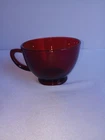 1 Vintage Anchor Hocking Ruby Red Coffee/Tea/Punch Cup R1700 Royal Ruby