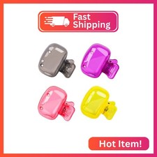 Hxezoc 4 Pack Travel Toothbrush Head Covers Toothbrush Protector Cap Brush Pod C