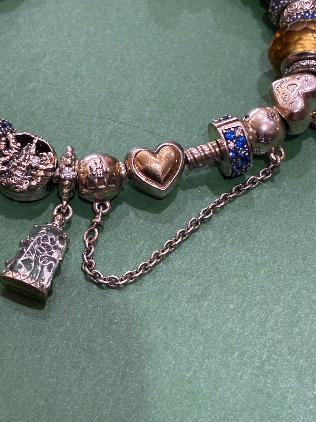 pandora  bracelet and other sterling silver Disne… - image 7