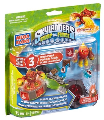 MEGA BLOKS - Skylanders Giants Battle Portal 2 - Eruptor (15 Teile)