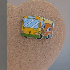 Disney Hidden Mickey Buses Pin Walt Disney World WDW 2026 Wave A - Orange Bird