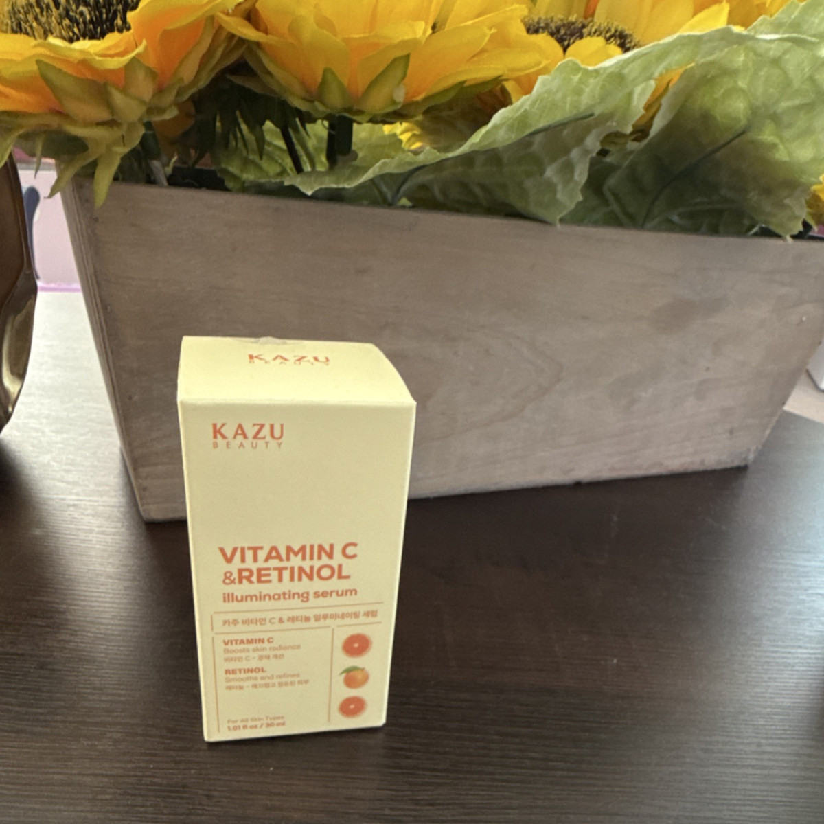 美容液 kazu KAZU BEAUTY Vitamin C Retinol Illuminating Serum Face 1.01 fl oz