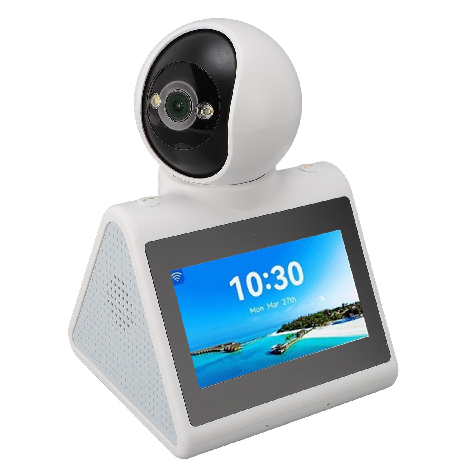 Video Calling Smart Camera With HD Screen 2 Way One Click Call Indoor 2K Secu CT