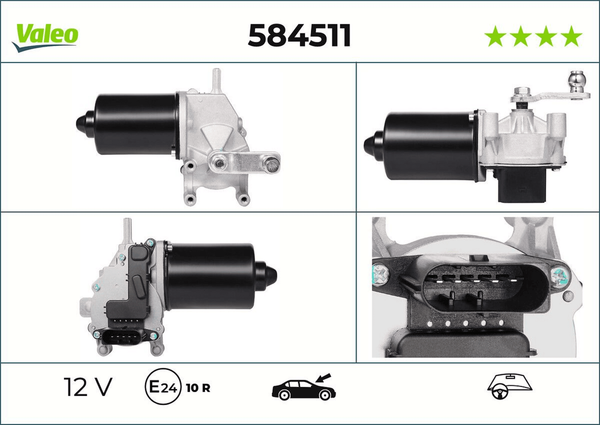 Wischermotor Vorne FüR Ford Fiesta V Focus I Stufenheck Turnier Fusion Van-image