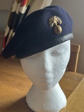 WWII BRITISH Black Beret. By Beret Industries Ltd. Size 7 1/8. Dated 194@. VGC