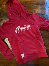 INDIAN MOTORCYCLE HOODIE - SMALL  GENUINE BRAND   EXCELLENT / LIKE NEW CONDITION