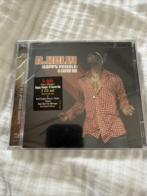 Happy People/U Saved Me by R. Kelly (CD, Aug-2004, 2 Discs, Jive NEW SEALED