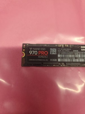 Samsung 970 PRO 512GB Internal Solid State Drive, NVMe M.2 (MZ-V7P512) tested