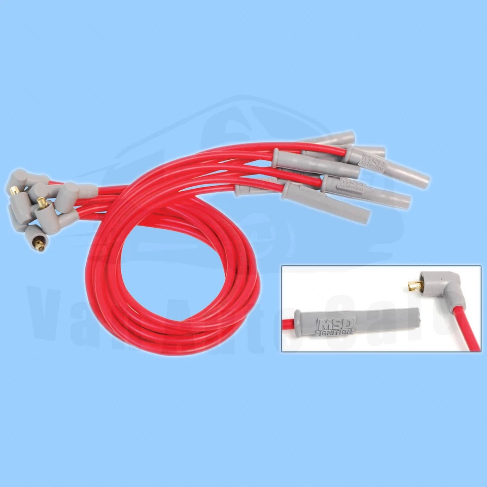 Juego de cables de bujía MSD para Ford Thunderbird 1965-1976 Foto 2 de 2
