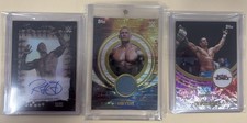 Topps WWE Randy Orton 3 Card Lot numbered and auto