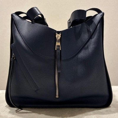 Loewe Hammock Small Bag Navy 659801