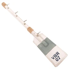 Wood Heavy Duty Nautical Hook, Gray, Coastal Decor, Wall Mounted Key Holder, ...