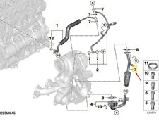 Tube d'échappement BMW X1
