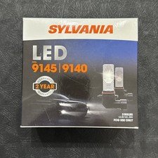 Sylvania 91459140 Led Fog Light Bulbs 2 Pack 9145ledsp.bx2 New