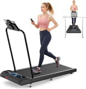 Walking Treadmill Pad with Handle Bar, Silent and Foldable Fitness Equipment, Tr