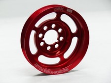 Obx Red Overdrive Crank Pulley 98-02 Vw Golf Jetta Passat Gti Vr6 2.8l Audi A4