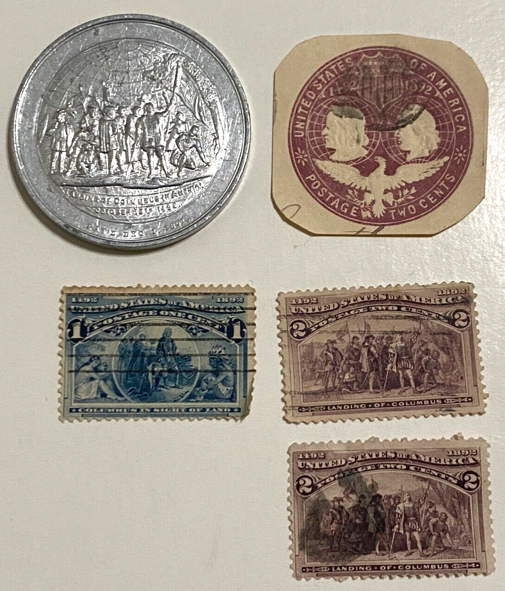 1892 1893 World Columbian Exposition Chicago Worlds Fair Souvenir