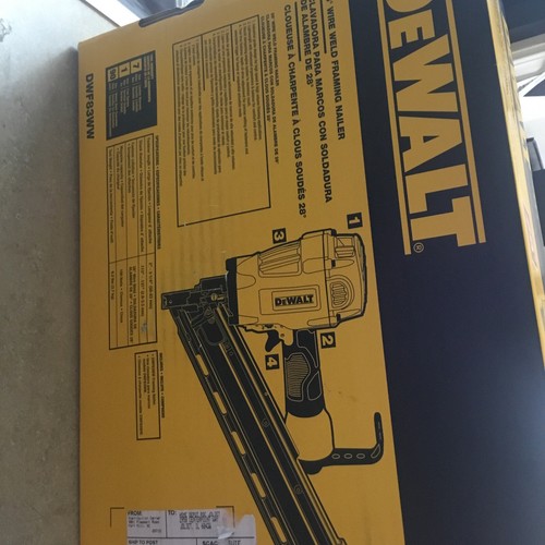DEWALT DWF83WW Chiodatrice pneumatica 28° per telaio a filo 28° - Foto 4 di 4