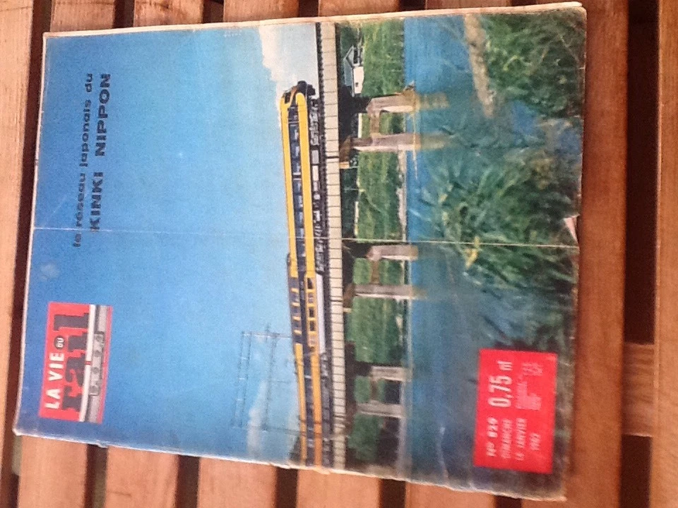 rare magazine la vie du rail 829 Janvier 1962 port compris Réseau Japonais - Photo 1/1