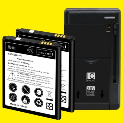 High Power 2x 3100mAh Battery Multi Function Charger for Nokia C100 N152DL Phone