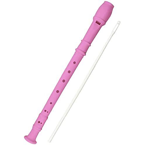 Soprano Recorder 8 Hole Classic German Style Descant Flute Musical pink - Picture 1 of 7
