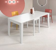 TAVOLO CONSOLLE NADIR IN LEGNO ALLUNGABILE FINO A 300cm IN 3 DIVERSI COLORI KONE
