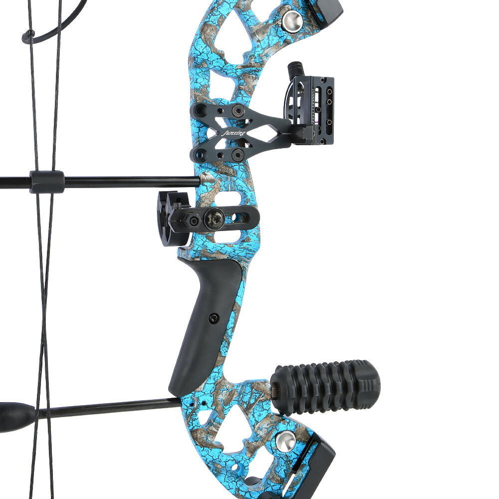 Giyofom Compoundbogen Visier Kit - 37 Grad Guckloch Mit 3 Blenden-Größen