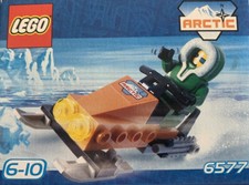 🟢 LEGO ® Set 6577 Arctic Schnee-Scooter ohne BA