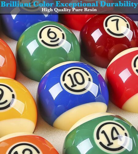 Superior Quality Billiard Balls Set - Smooth, Perfectly Balanced Play - Picture 5 of 8