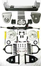 1936 48 Chevy Car Mustang Ii Power Front End Suspension Kit Drop Slotted Rotors 1936 48 Chevy Car Mustang Ii Power Front End Suspension Kit Drop Slotted Rotors