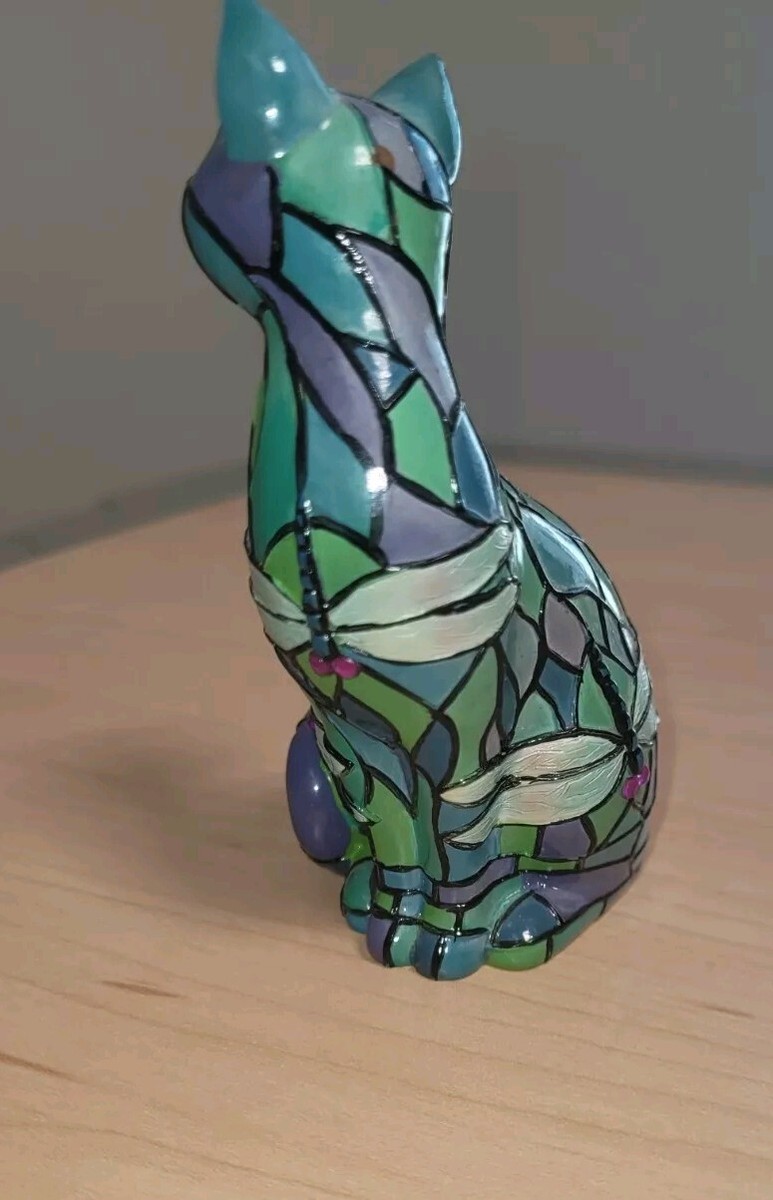 み−ティファニー ハミルトン フィギュア Dragonfly The Hamilton Collection The Purr-fect Reflections of