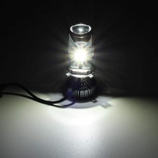 Coppia LED Specifico Fari Lenticolari Lampade H4 con Lente Parabola 35W 6000k - Miniatura 2
