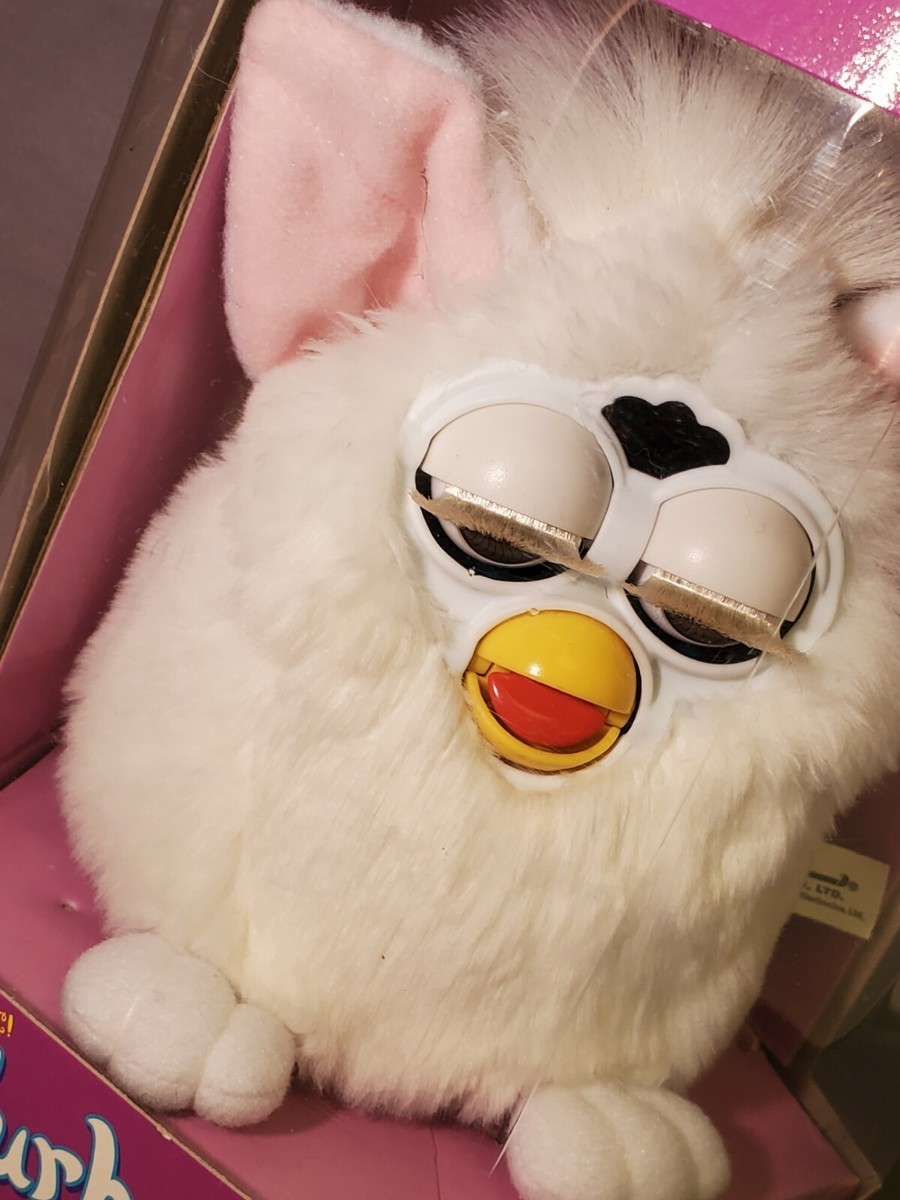 Vtg NOS Electronic Furby 1998 Original First Edition White Vtg NOS Electronic Furby 1998 Original First Edition White
