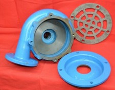 8" Impeller Vertical Sump Pump Housing Body Casing 491252 w/ Strainer Industrial