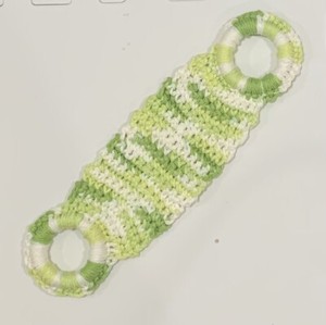 Kitchen Tea Towel Hanger - Crochet