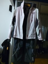 Damen Skianzug Größe 38, TCM, rosa grau -Jacke und Hose, mit RECCO Suchsystem
