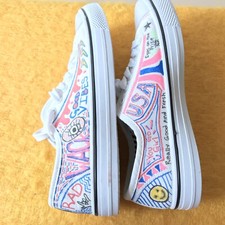 New Custom Painted Sneakers - Hand Painted Shoes size 9