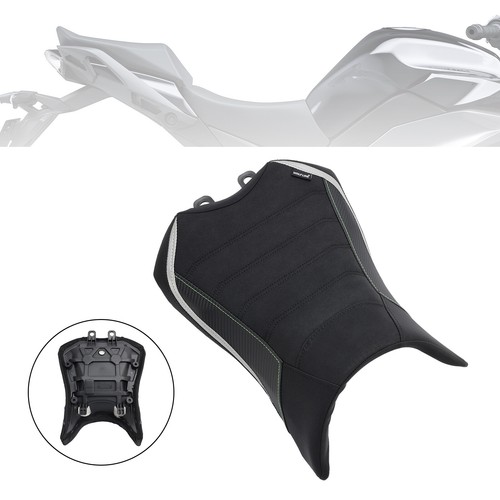 Cuscino Sedile Guida Anteriore Raider Pu Fit Nero per Kawasaki Ninja 1000Sx 22-23 U9 - Foto 3 di 12