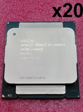 Intel Xeon E5-2630 v3 2.40GHz - SR206 - 8-Core LGA 2011 Processors - Lot of 20