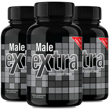  3 Pack Male Extra Enhancement Pills, MaleExtra Male Health Support Capsules