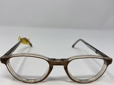 TITMUS EYEGLASSES FRAME PC112 076 50-19-140 BROWN/CRYSTAL FULL RIM SQ14