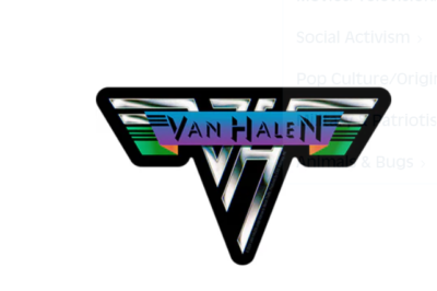 VAN HALEN - CLASSIC BAND LOGO - STICKER - BRAND NEW - MUSIC BAND S