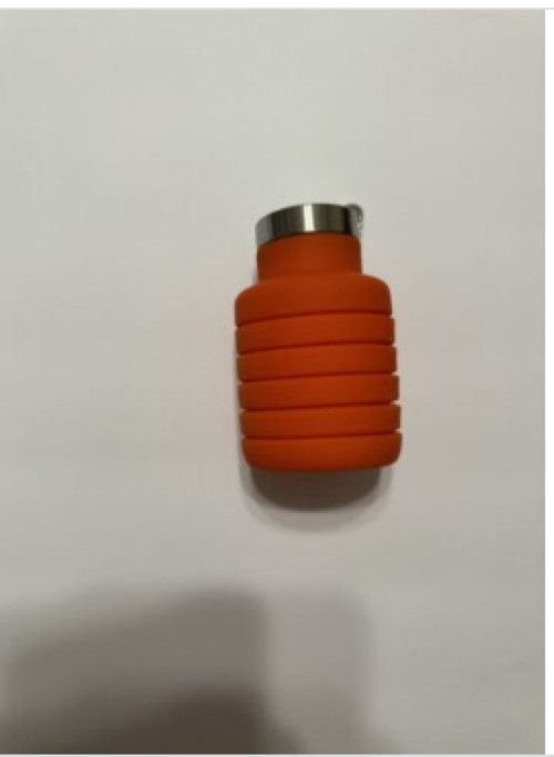Collapsible Water Bottle,BPA Free Silicone Reusable Foldable Travel Water Bottle